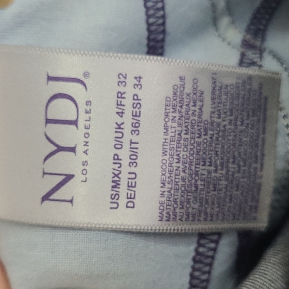 NYDJ Marilyn Straight Leg Jeans Lift X Tuck Technology‎ - Picture 6 of 7